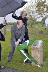 Sundial EofW Unveiling Plaque 15 October 2012