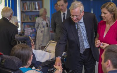 HRH The Duke of Gloucester visits Community Equality Disability Action