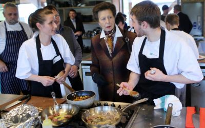 Princess Royal visits River Cottage HQ