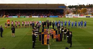 Poppy Launch 24.10.2015 Exeter City FC