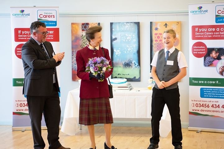 HRH Princess Royal visits Devon