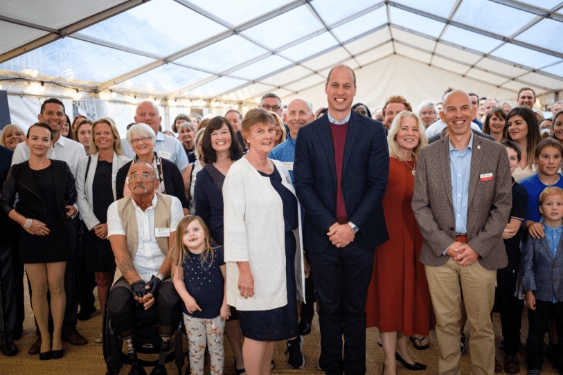 HRH The Duke of Cambridge visits Harcombe House to celebrate National 999 Day – 9th Sept 2019