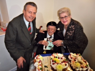 Joe Daniels celebrates his 108th Birthday
