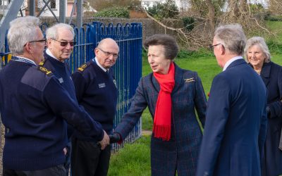 HRH The Princess Royal visits NCI Torbay