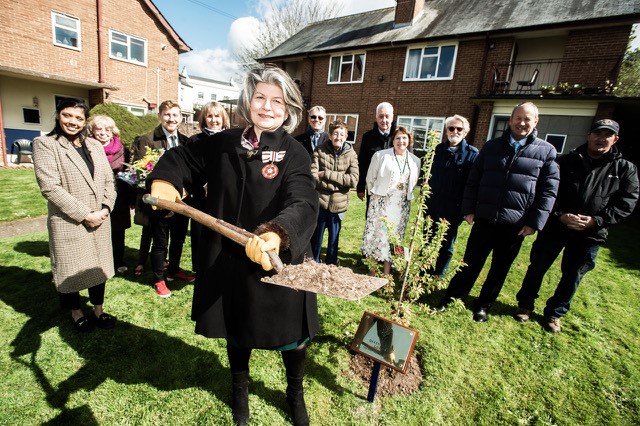 Exeter Charity Tree Planting for the Jubilee