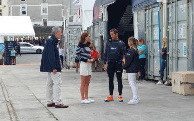 HRH The Duchess of Cambridge in Plymouth for SailGP