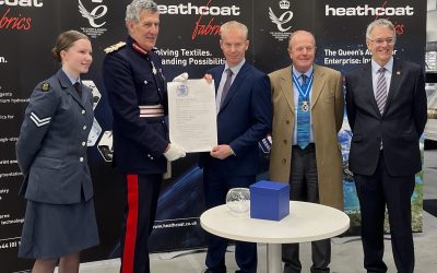 Heathcoat Fabrics Awarded with Queen’s Award for Enterprise