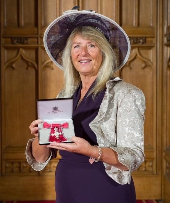 Pauline Barker from Devon Awarded with MBE