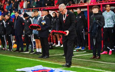 Exeter City FC Remembrance Observation