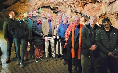 The Lord Lieutenant of Devon and Deputy Lieutenants Visit Kents Cavern in Torquay