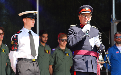 Deputy Lieutenant Nick Powe Opens The English Riviera Airshow