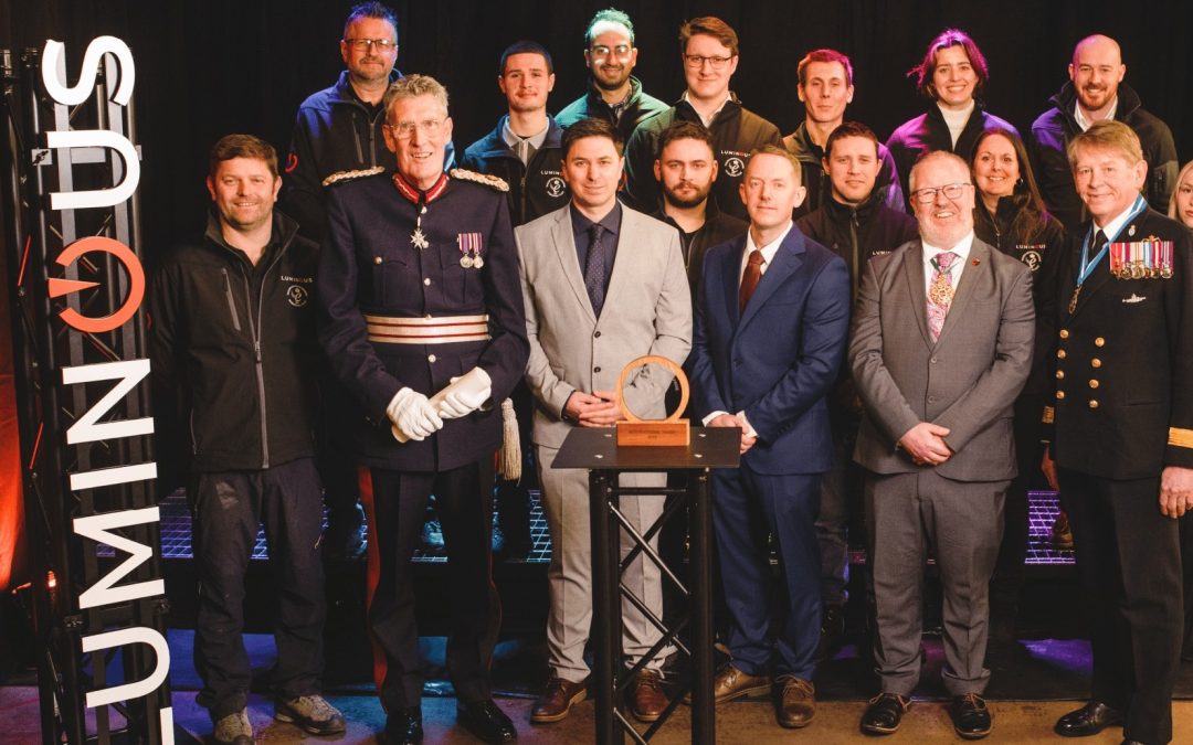 Luminous Show Technology Presented with King’s Award for Enterprise