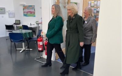 Queen Camilla Visits Exeter in Devon