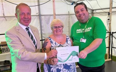 Macmillan Cancer Support 115th Anniversary Celebrated in Devon