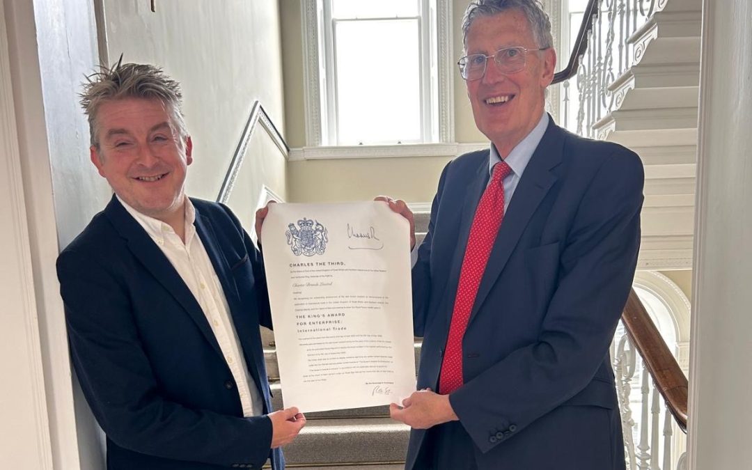 Charter Brands Presented with King’s Award for Enterprise