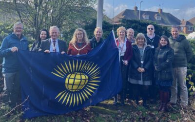 Commonwealth Day Flag Raising in Devon