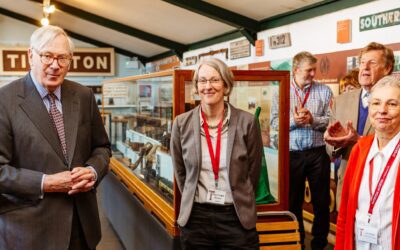 The Duke of Gloucester Visits Tiverton Museum