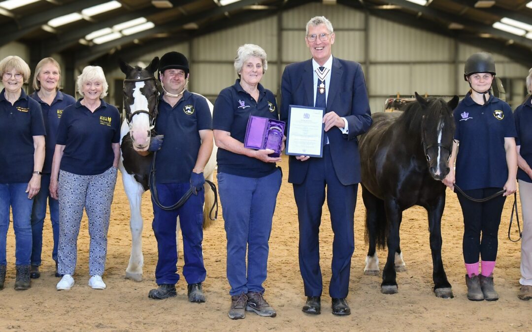 Erme Valley Riding for the Disabled Awarded with King’s Award for Voluntary Service